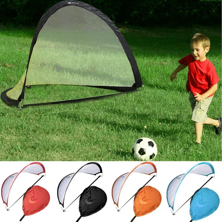 Factory Wholesale Foldable Soccer Goal Customizable Portable Pop-up Mini Football Soccer Post Target Portable Soccer Goal