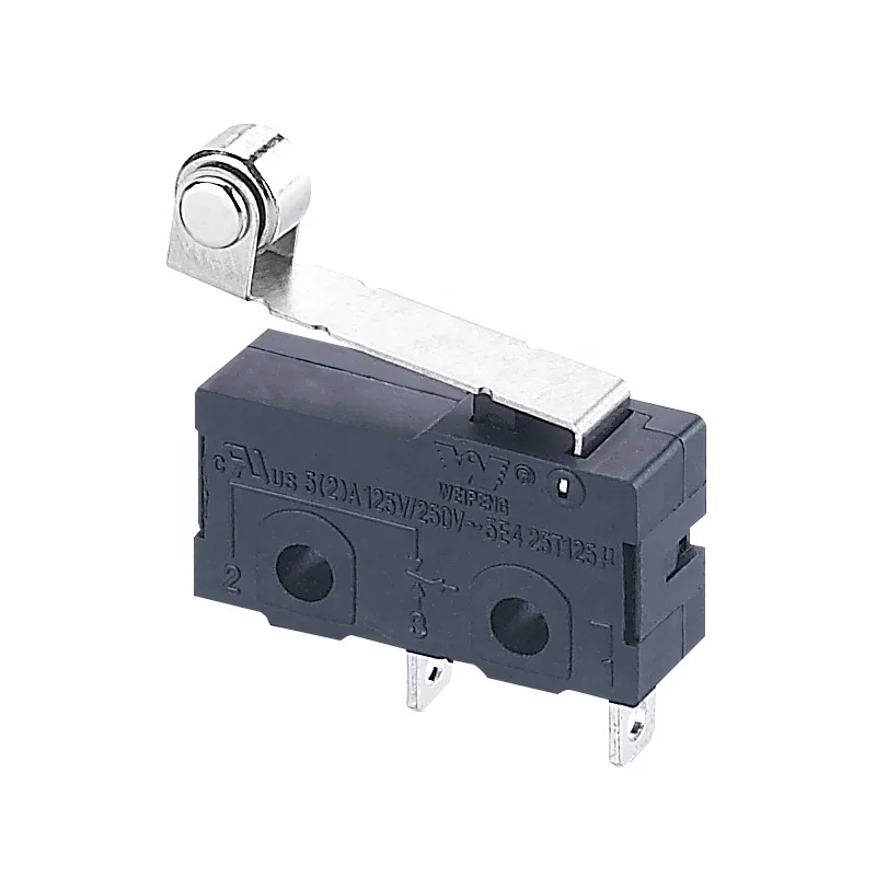 HK-04G-1AD-047 kw12 5A 250V 2 pin SPST нормальный открытый Вишневый микро переключатель t105 с 16 мм