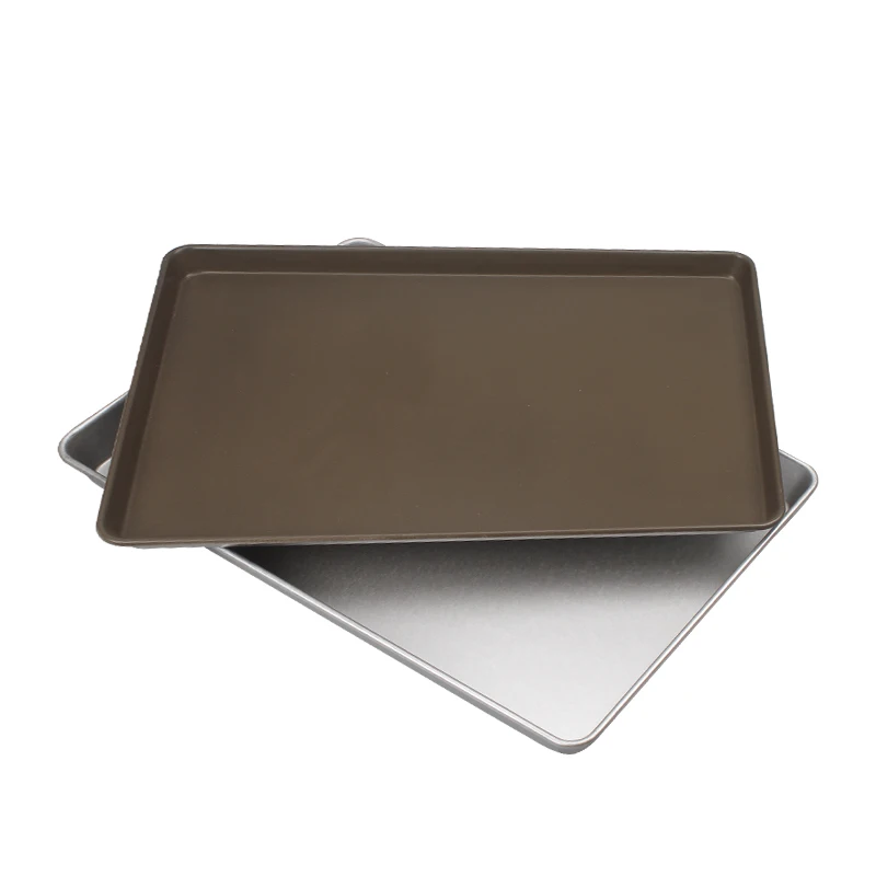 Commercial baking tray 60 x 40 cm flat sheet pan oven baking tray / baking pan / baking sheet