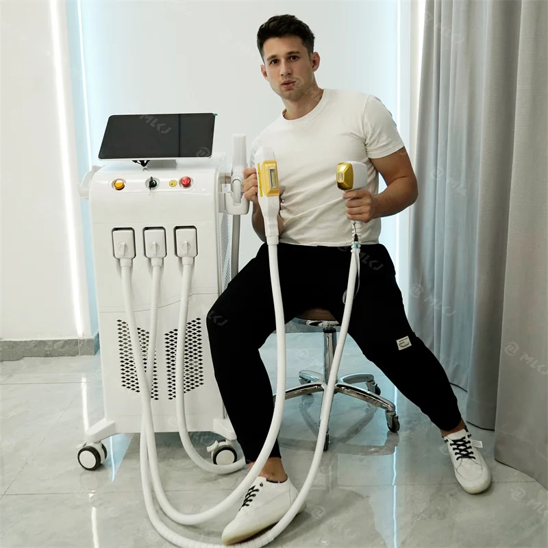 New arrival 2024 products laser beauty equipment ice 755 808 1064 diode laser diode laser hair removal machine 1000w