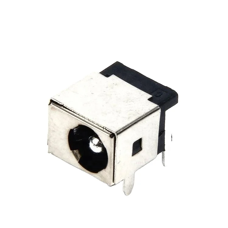 DC Socket JTELE DC-044A DIP High Quality RoHS Certification DC power jack female shell of half package type