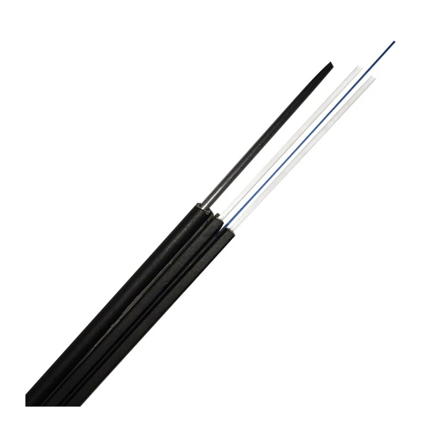 Outdoor Self Supporting Aerial Optical Fiber FTTH Drop Cable GJYXCH