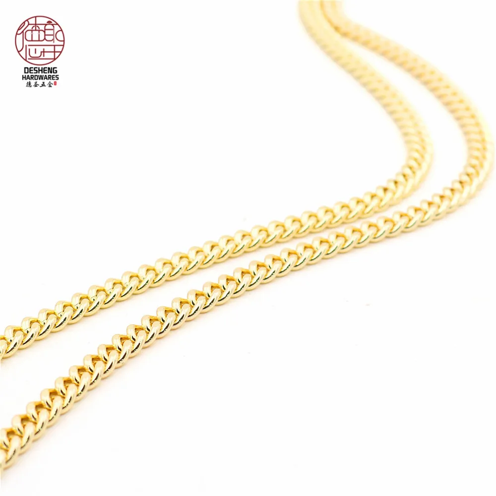 Handbag Accessories Metal Bag Chain 2mm Women Density Shoulder Chain For Belt Strap