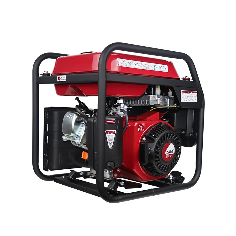 Gasoline generator 220V household small single-phase outdoor silent generator 3KW/5/6/8/10kW