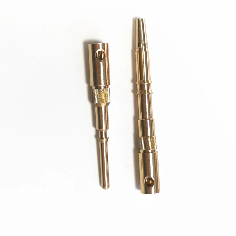 Lathed Copper Brass Contact Pin Small Terminal Metal Turned Parts