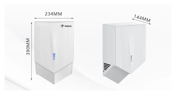 new style toilet automatic electric high speed v shape hand dryers for bathroom