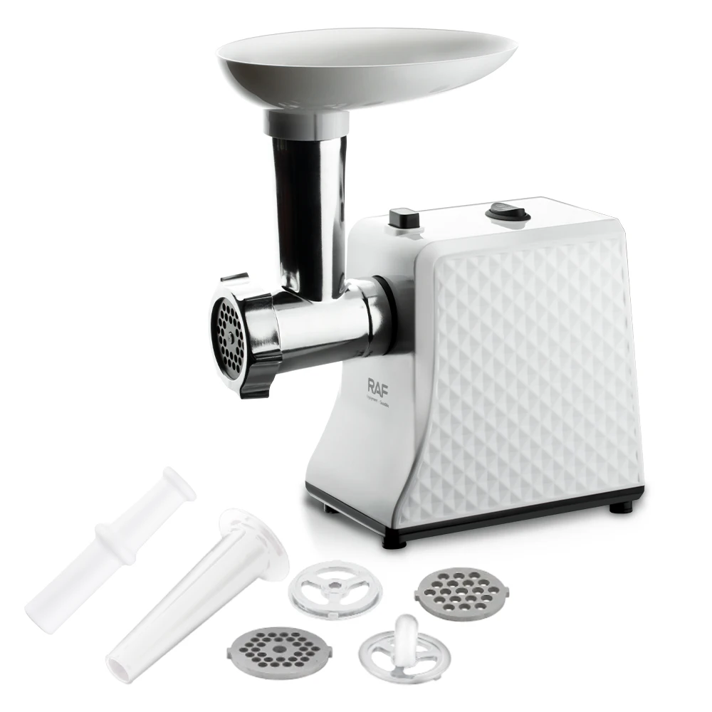 Raf Brand ABS Plastic Housing Stainless Steel Electric Meat Grinders Slicers Machine Meat Grinders
