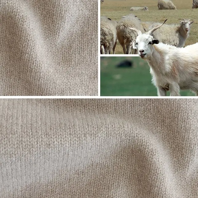 High Quality 7 Colors Stock Color Customized 93 Royal Cashmere 4 Polyamide 3 Polyester Luxury Cashmere Yarn