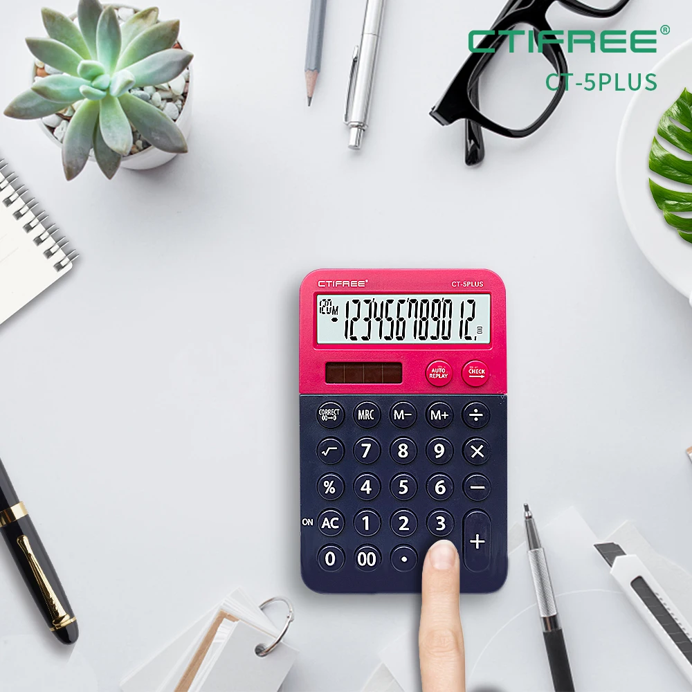 Portable Calculator Home Kids Office Cute Mini Student Portable Computer Small Calculators for Students Calculators Desktop