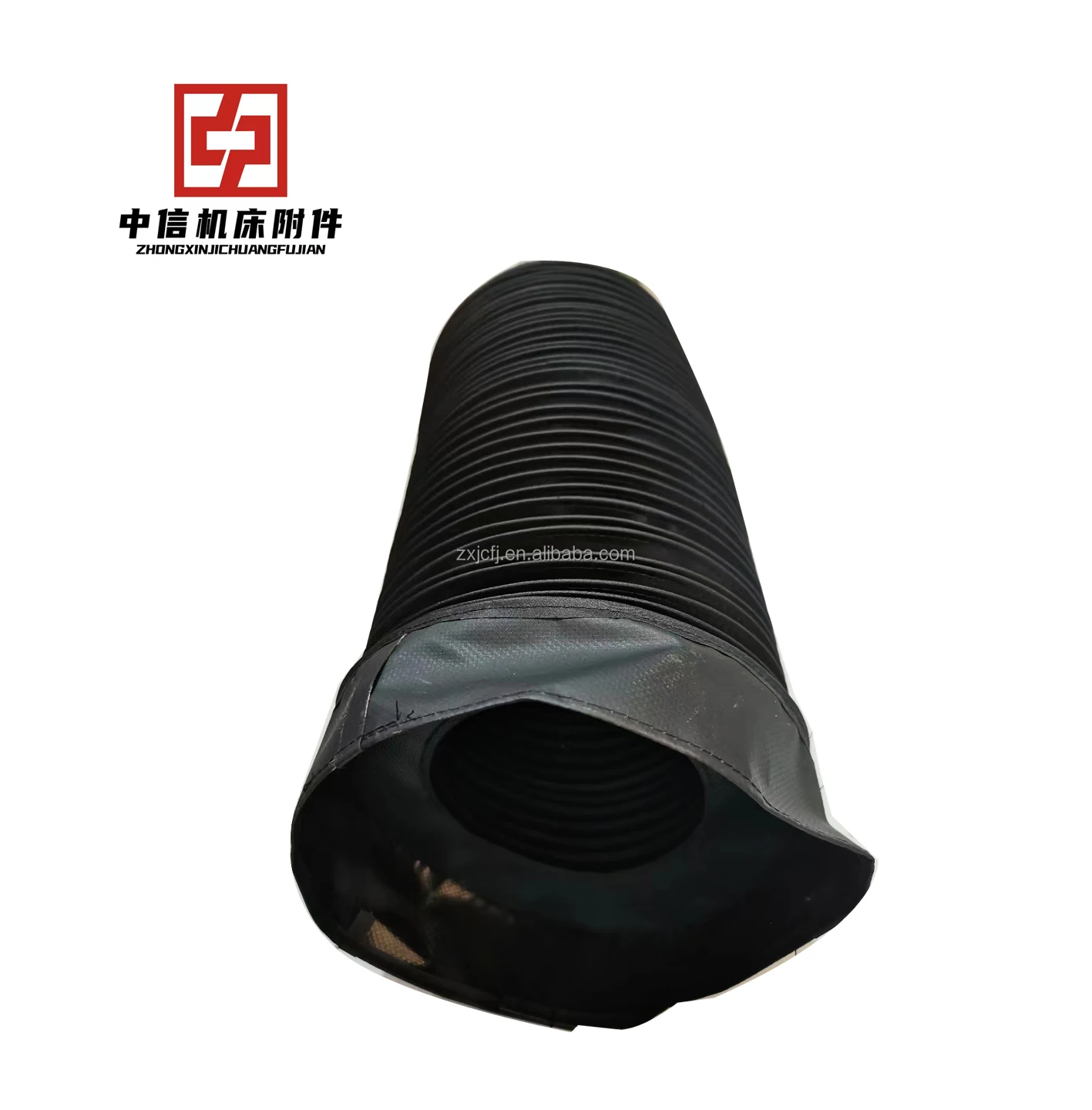 CNC Machine Plastic Rubber Round Shaft Bellows Dust Cover Cylinder Rod Bellows