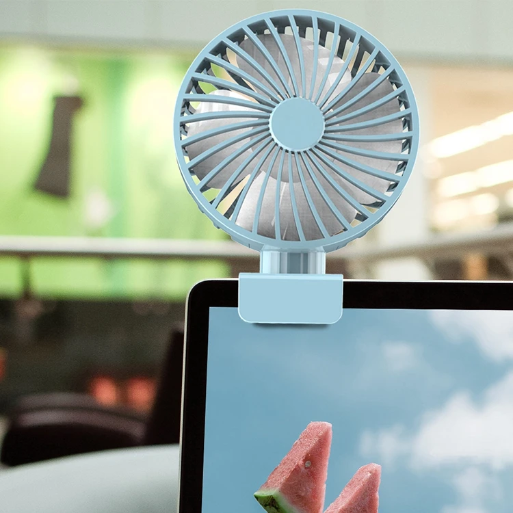 3 speeds handheld mini fans portable mini Fan USB Rechargeable Mini Cooling Fan with Phone Holder