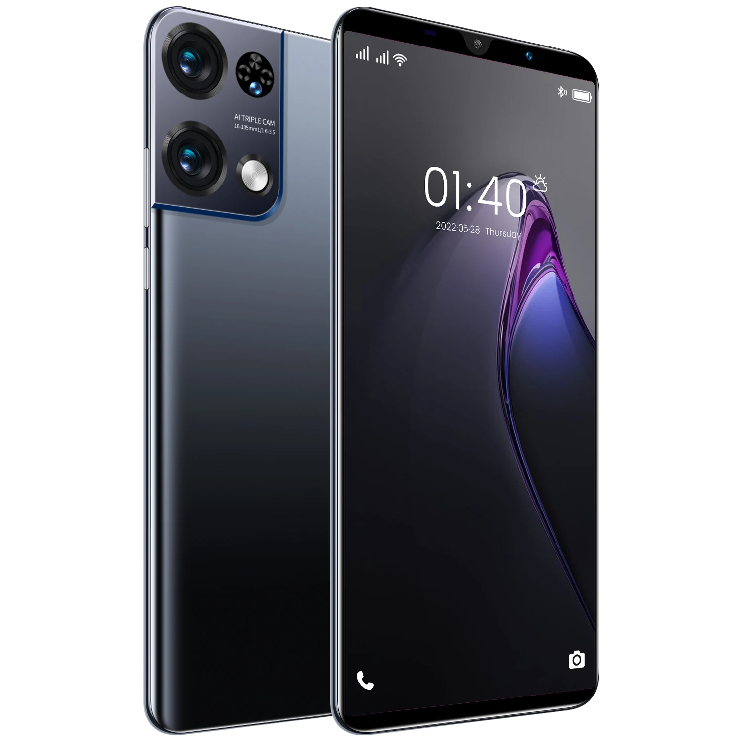 2023 New smartphone Reno8 Pro 5.2 inch 16GB+1TB dual sim Android12 48MP+72MP 5G smartphone mobile phone