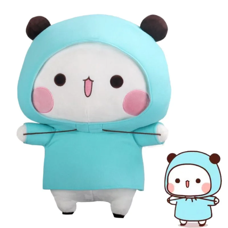 Yier Panda Plush Toys Bubu Bear Stuffed Animal Doll Cartoon Anime Plushies Toy Stuffed Dolls Pillow Keychain For Kids Gift