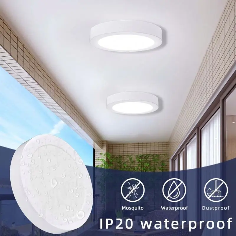 Household indoor living room energy saving panel lights ceiling panel surface mounted led light for home indoor led panel light