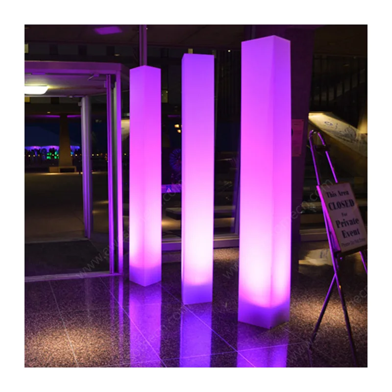 Wedding Party Decor Led Ornaments Pillar