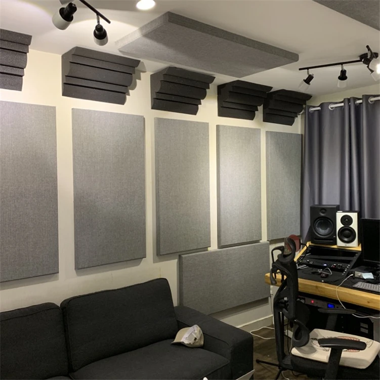 Fabric wrapped acoustic panel cinema wall panel