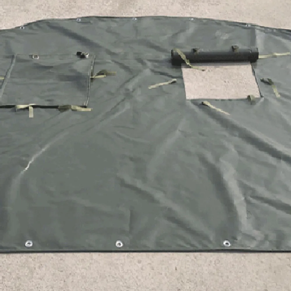 Manufacturers custom-made tarpaulin outdoor transport waterproof fireproof wear resistant canvas covers for truck