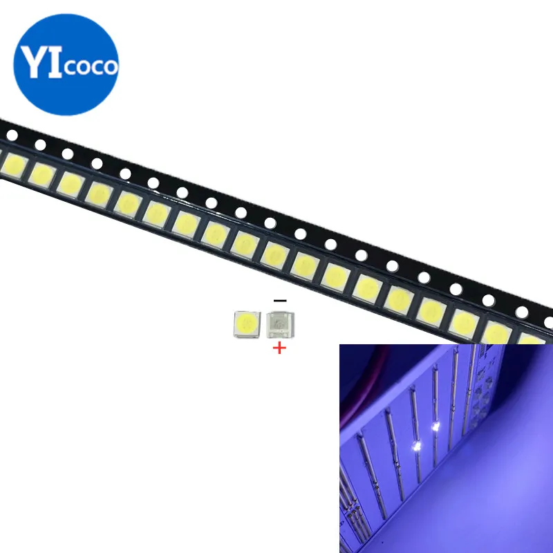 FOR Lextar 1W3V 3030 high brightness cold white LED LCD TV backlight bulb    1K=1000PCS