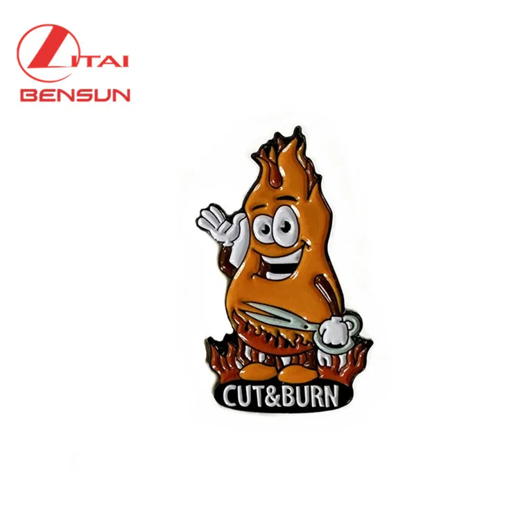 Wholesale Custom Logo Cute Metal Crafts soft Enamel Lapel Pins Badges Gifts for children
