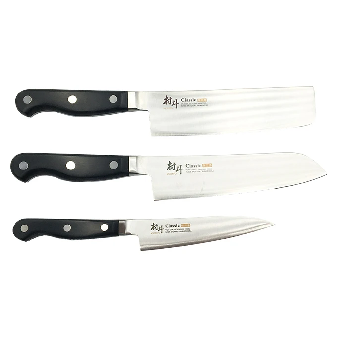 Japanese kitchen stainless steel gift box set meat slicing knives