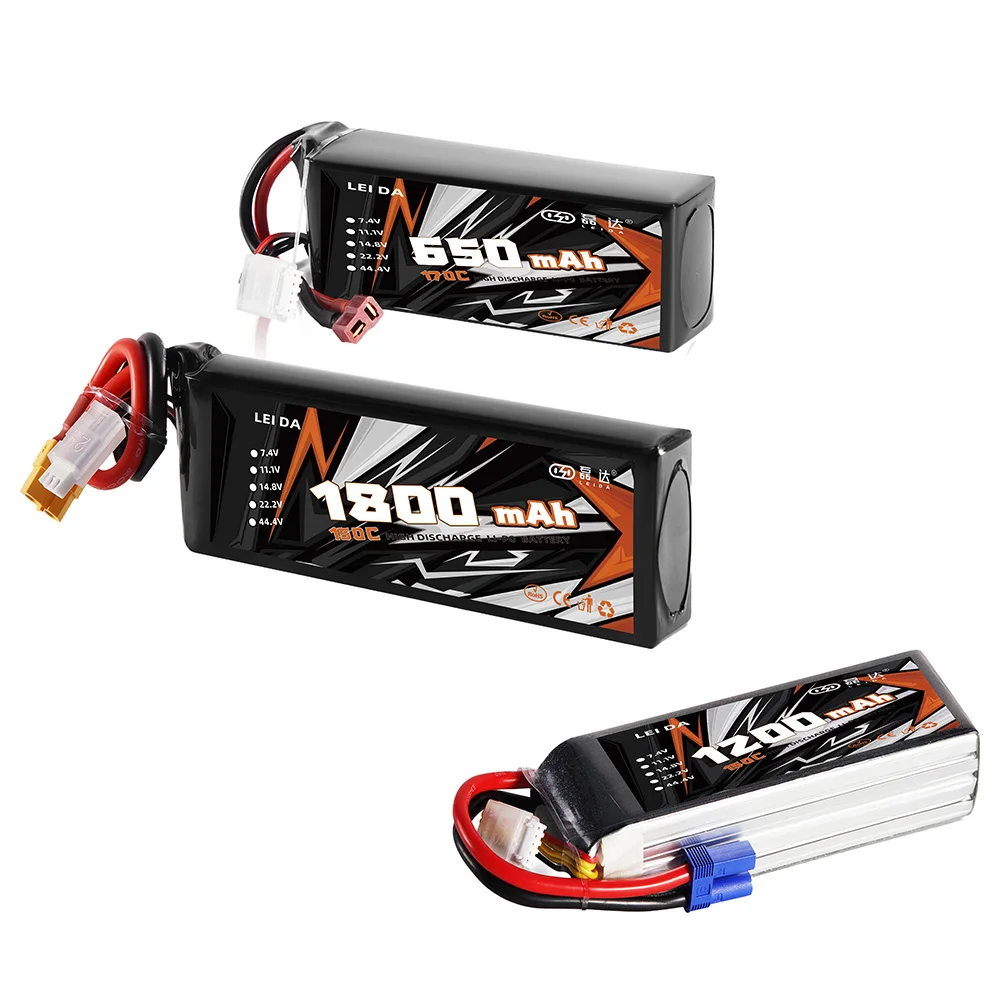 Пользовательские OEM 650 мАч 1200 1800 170c150c литий-полимерный lipo аккумулятор комбо для дистанционного управления rc автомобильный Дрон Квадрокоптер fpv