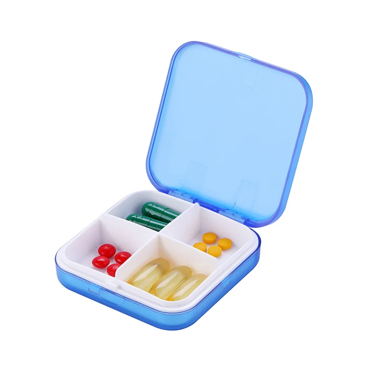 Plastic 7 Day Travel Pocket Pill Box
