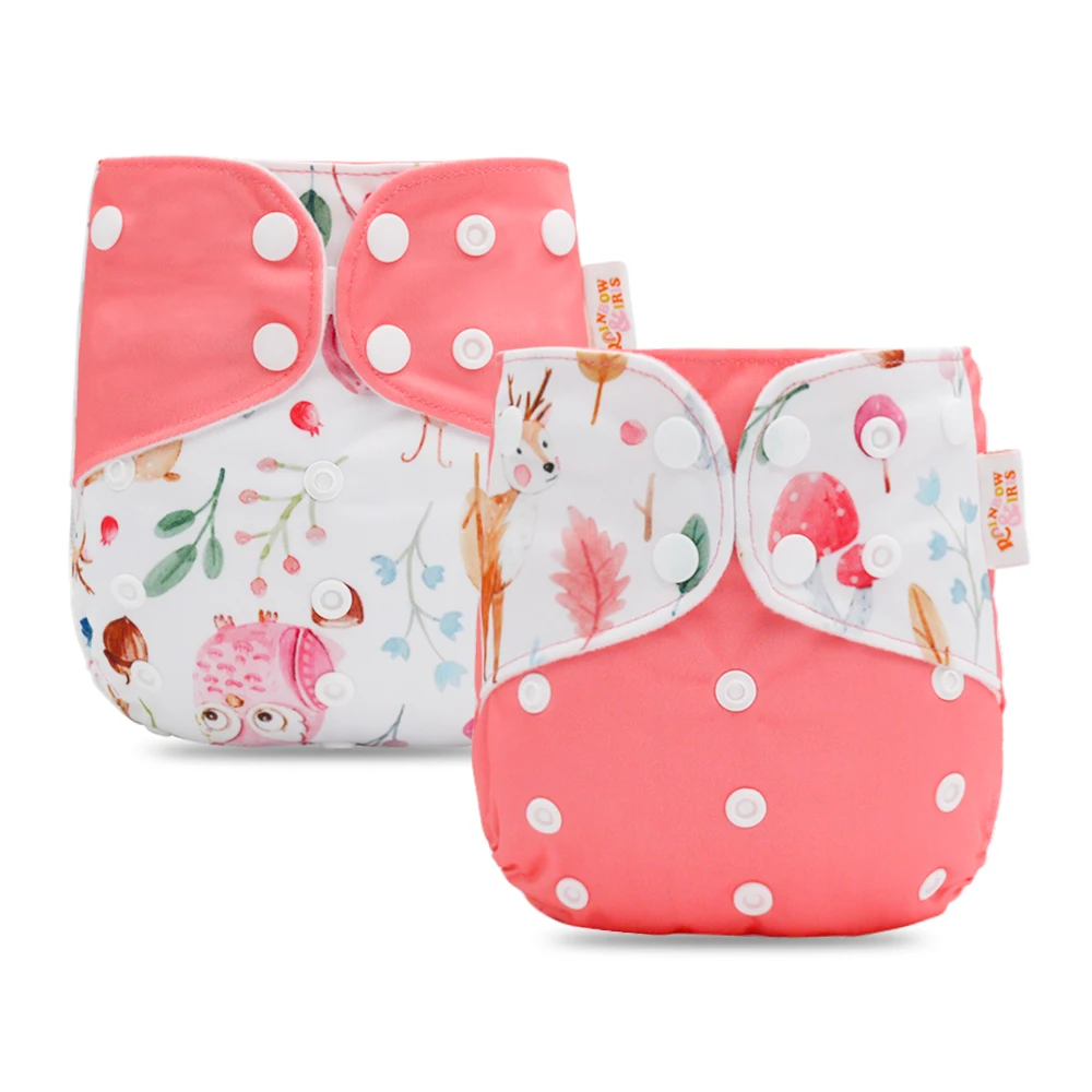 Новое поступление, водонепроницаемые детские моющиеся подгузники, подгузники, хлопковые, угольные, многоразовые тканевые подгузники