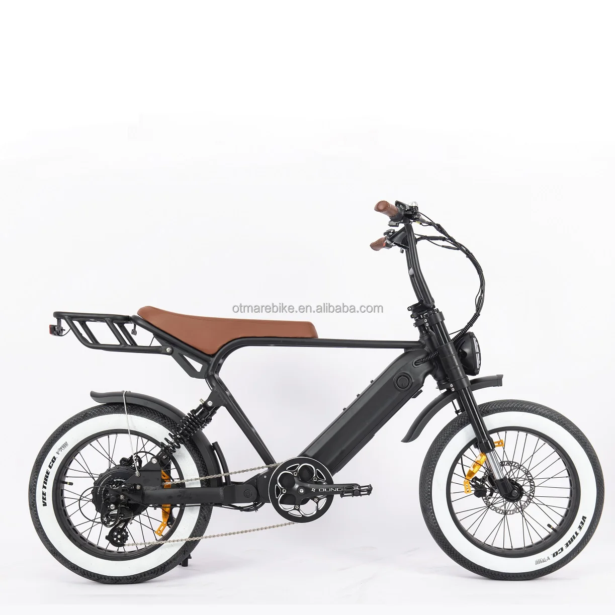 Powerful Full Suspension Electric Bicycle Dul Bike Big Tyre Double Lithium Battery 48v/52v Electric Fat Bike