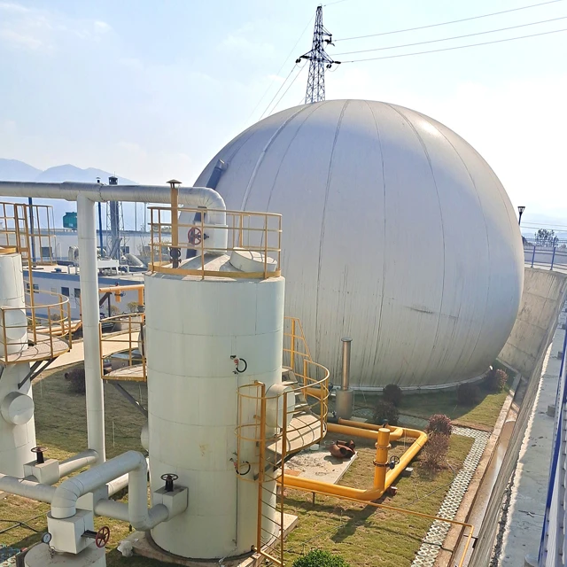 Независимая двойная мембрана био газовый держатель биогаз метан сумка для хранения/воздушный шар/шкаф биогазовой
