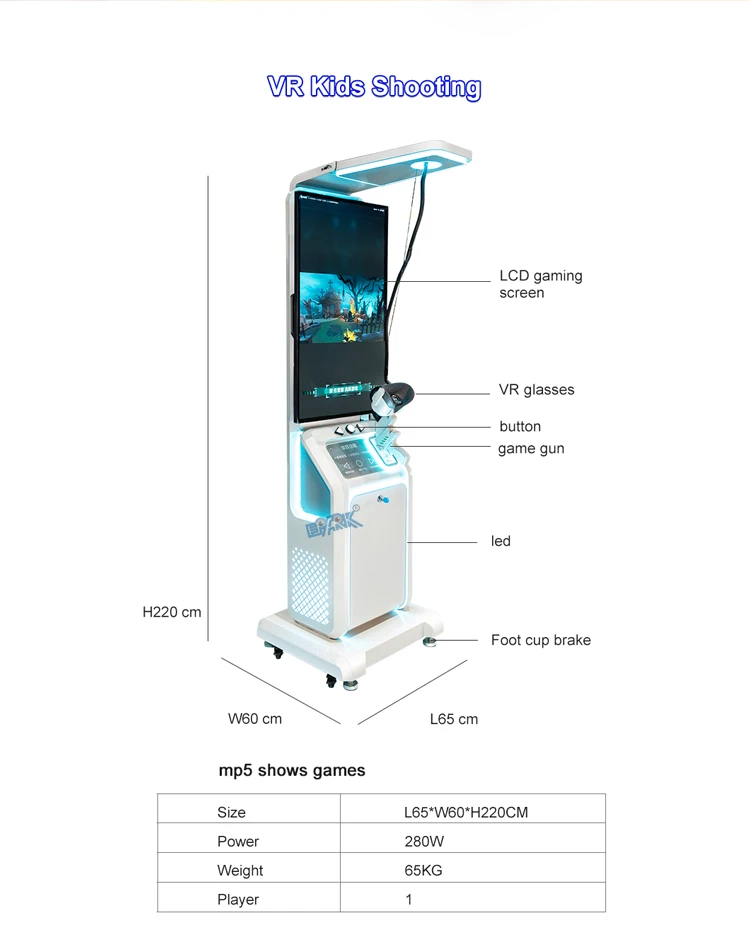 Amusement Park Single Player Vr Space Walking Virtual Reality Self Service Vr Game Machine