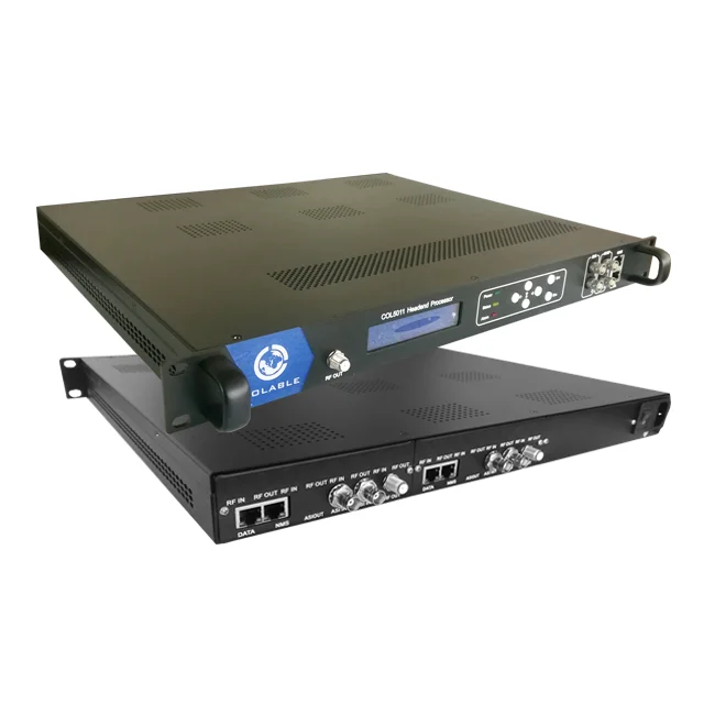 Multicast  MPTS SPTS IP STREAMING  ASI   to  DVB-C  DVB-T ISDB-T  ATSC-T  RF modulator  COL5011N
