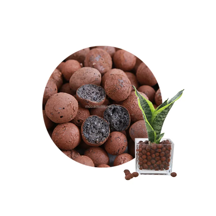 indoor plants used high strength thermal insulation hydroponics Leca Ball