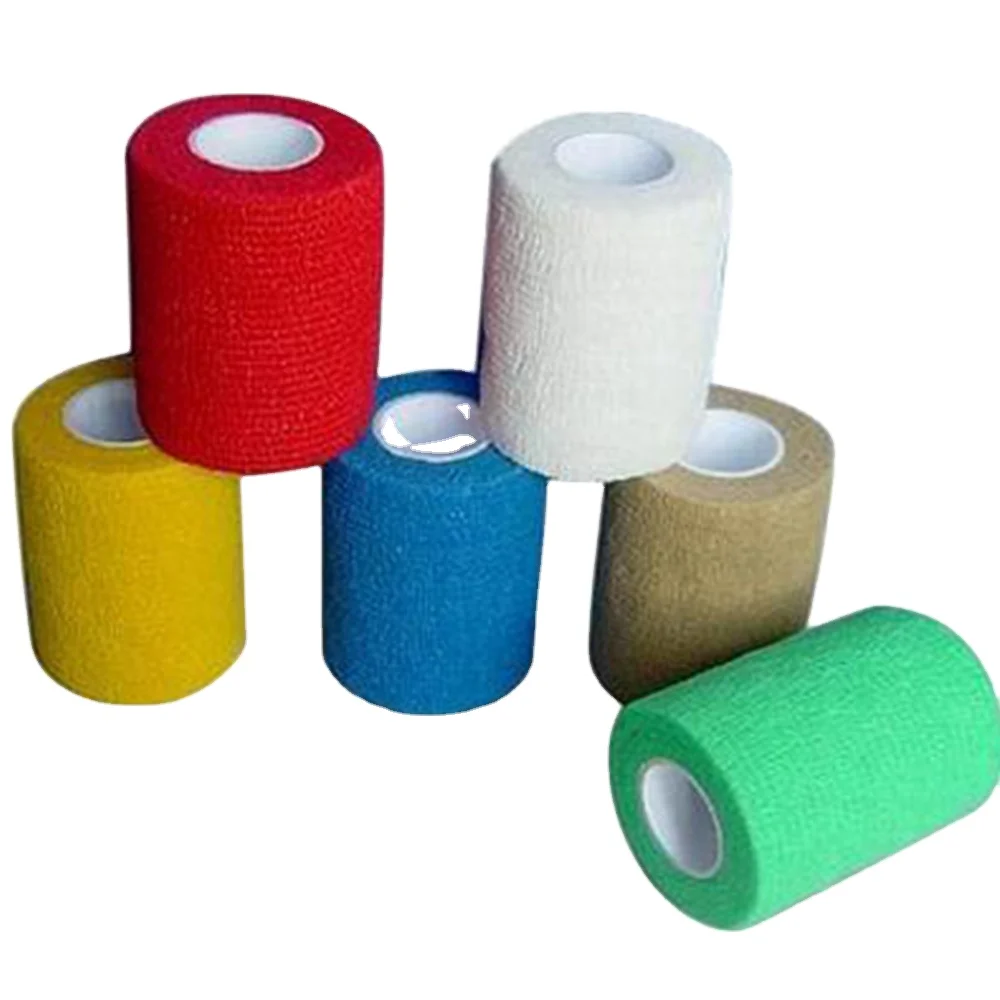 nonwoven wound dressing medical dressing nonwoven fabrics rolls tubular bandage with PP nonwoven fabric
