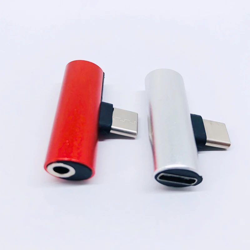 
USB Type C Adapter Aux Audio Headphone Converter Type C to 3.5mm Earphone Jack Adapter For Huawei P 20 Pro for OnePlus 6T 