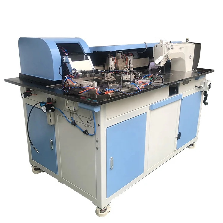 Fully Automatic Jeans T-shirt Cnc Pocket Welting Industrial Sewing Machine Welt Pocket Machine