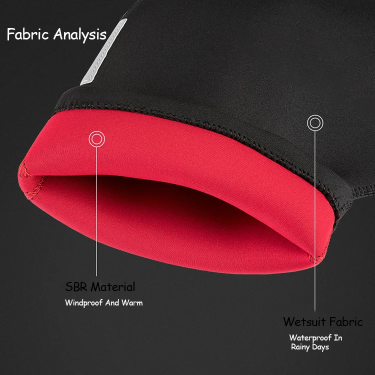 Customization Reinforced Stitching Windproof Winter Protection Motorcycle Handle Bar Gloves For Outdoor