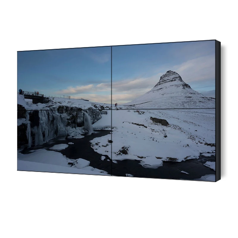 8k Foldable Led Video Wall 4x3 Thin Box Displays Wall Seamless Assembly Multiple TV Display Screens Customized LCD LG Indoor SDK