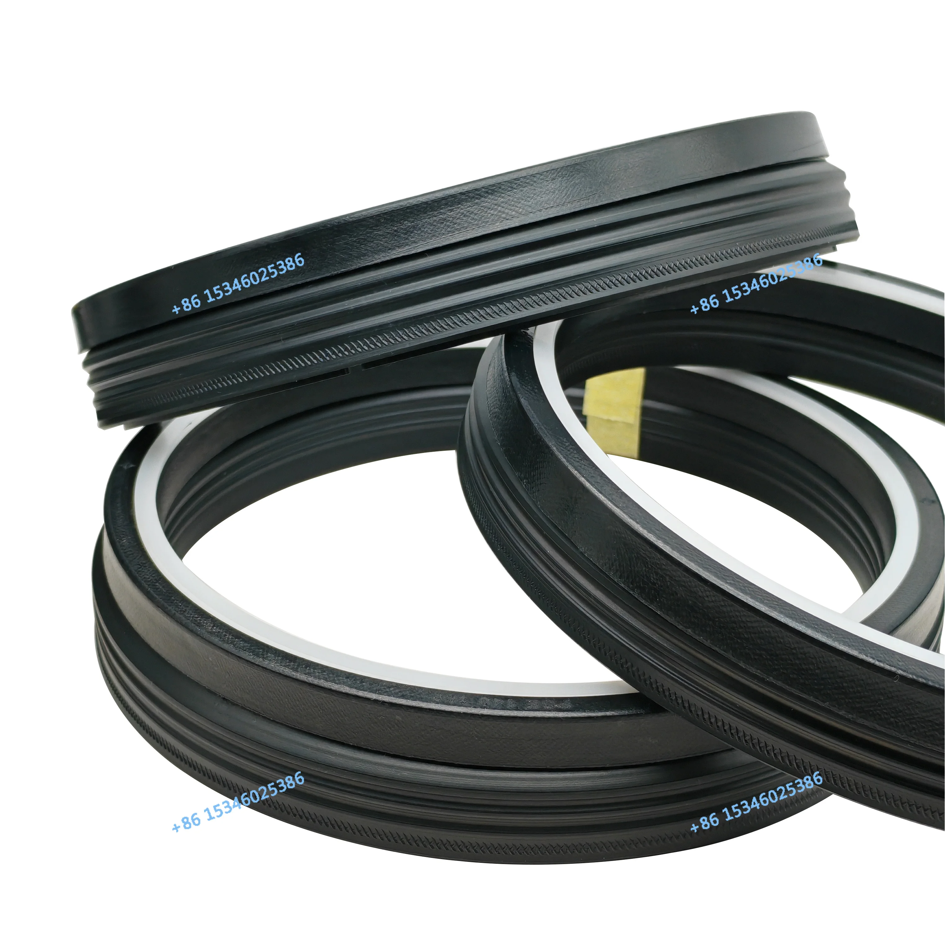 Hydraulic cylinder seal for mechanical parts of mining equipment is PSE type combined seal for piston rod oil seal