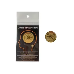 Kanmery customized EMF protection 5G blocker Anti Radiation Mobile Sticker negative ions scalar quantum energy shield