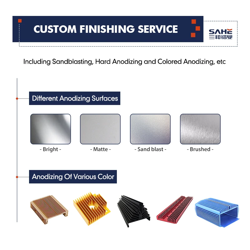 Custom Extruded Aluminium Enclosure Box Industrial Anodized Aluminum Extrusion Enclosure Profile for Electronics