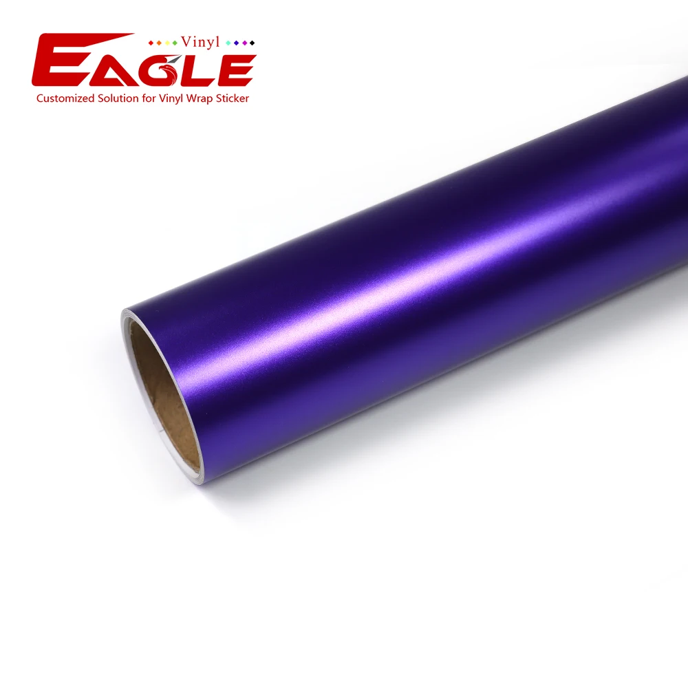 Wholesale DIY Craft Colorful Matte Chrome Purple Hologram Cutting Film Self Adhesive Sticker Holographic Vinyl