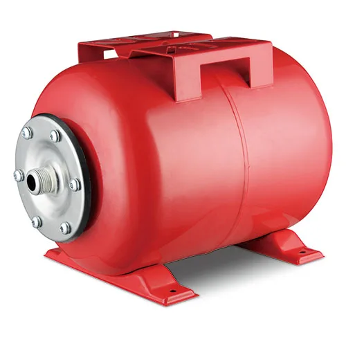 Horizontal 19L 24L 36L 50L 100 liter diaphragm carbon steel air stainless steel pressure pot tank bladder pressure tank