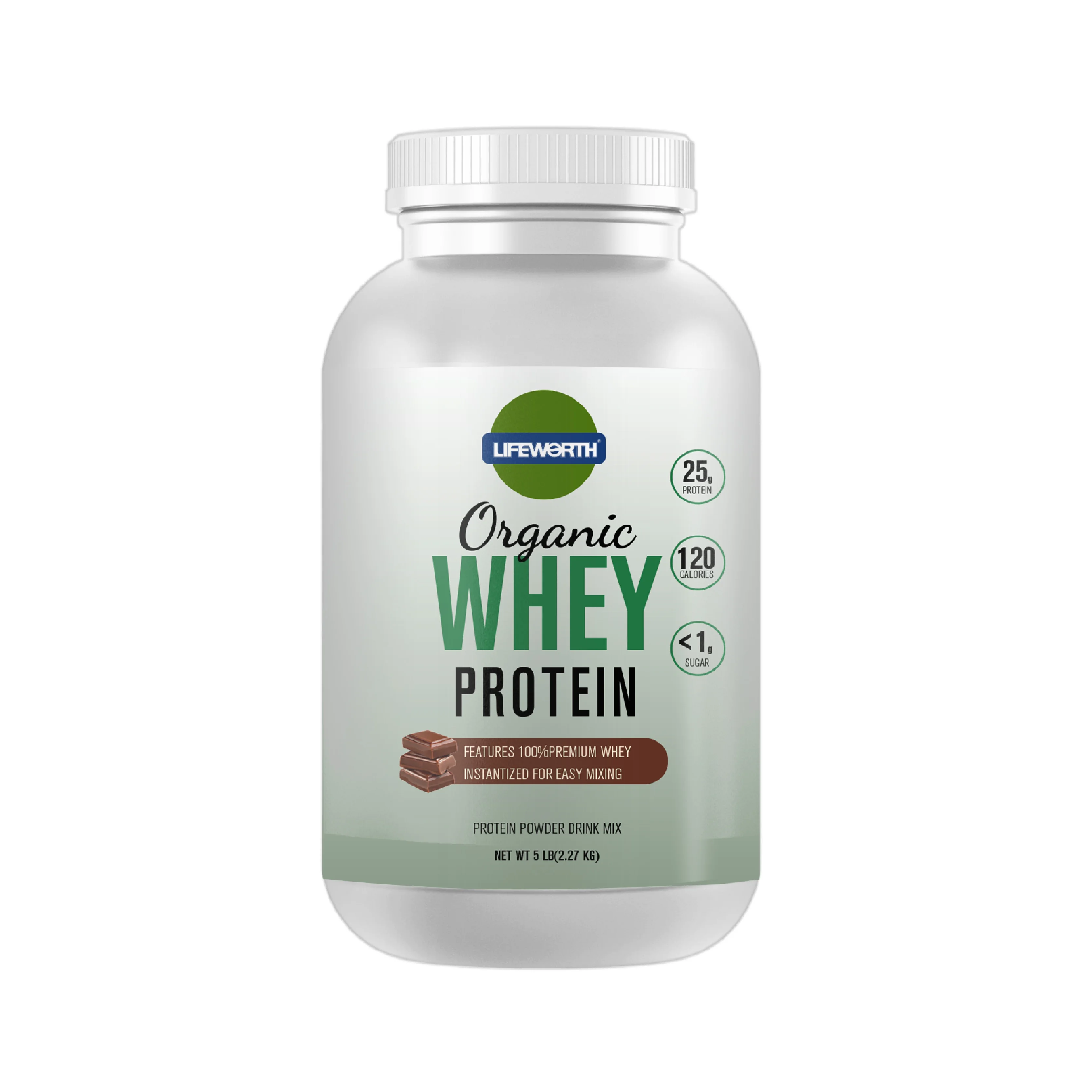 Lifeworth organic chocolate wholesale pea  whey protein isolate powder