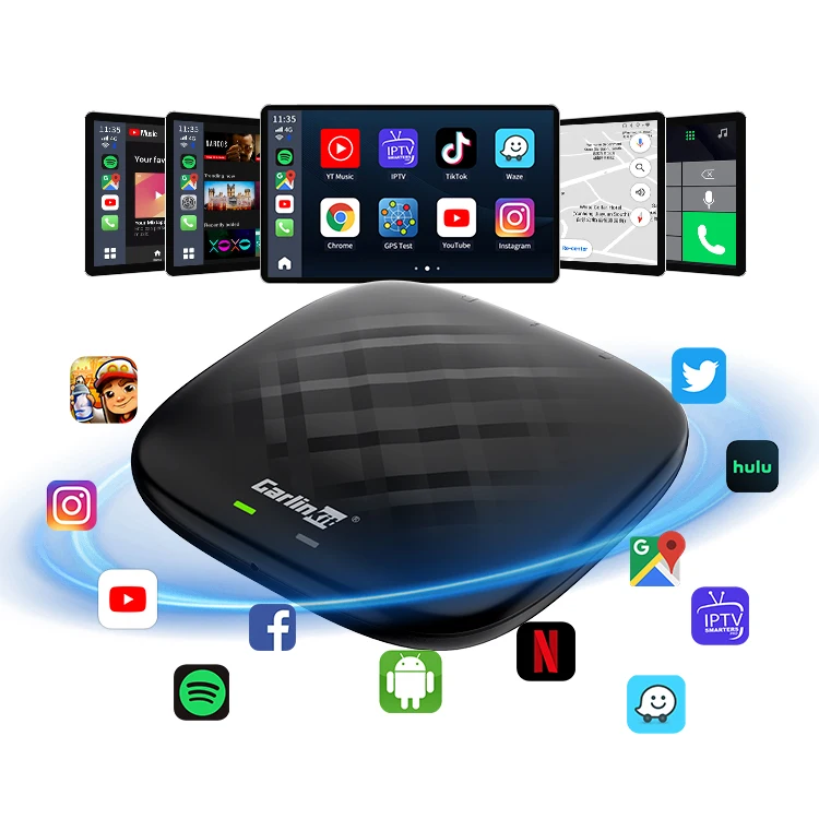 Carlinkit tbox s mini Android 13 streaming box carplay wireless Carplay Ai Box 4GB 64GB For YouTube Netflix multimedia box