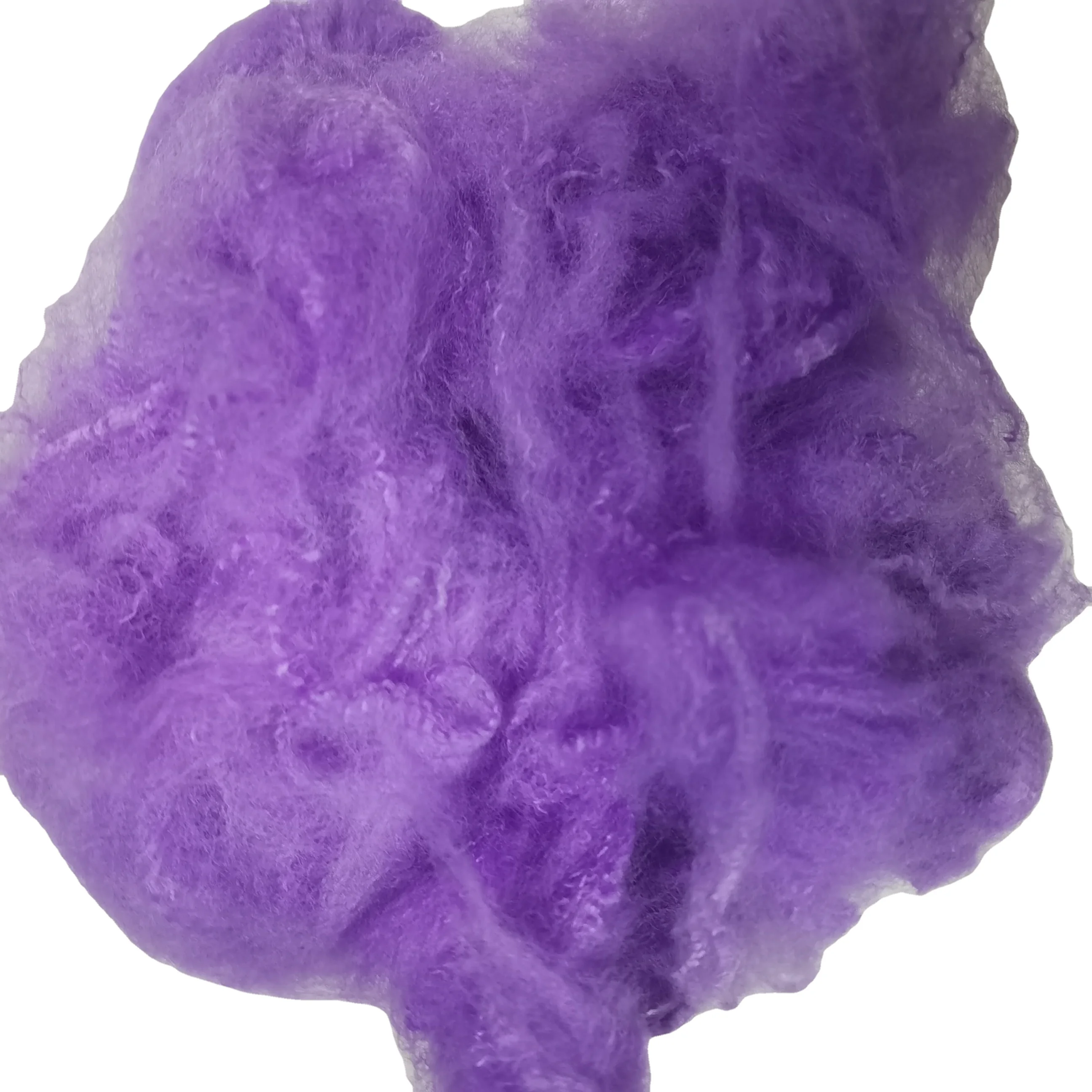 GRS certified good price dyed weaving using polyester fiber recycled PET fiber  3D51MM