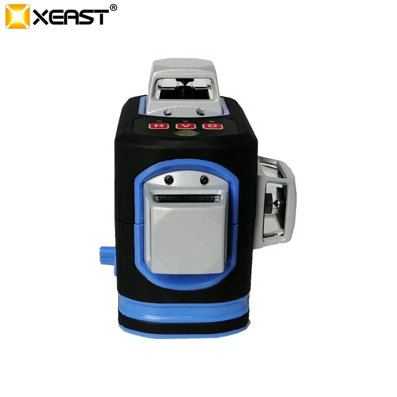 XEAST XE-68R профессиональный лазерный уровень 12 линий 3D самовыравниваясь 360 градусов горизонтальный вертикальный красный лазер мини