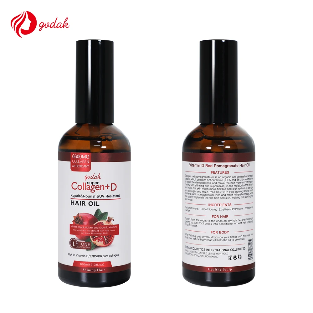 Custom Best Hair Serum Herbal Human Shiny Organic Grow Bio Natural Organic Vitamin Private Label Manufacturers Growth Hair Oil