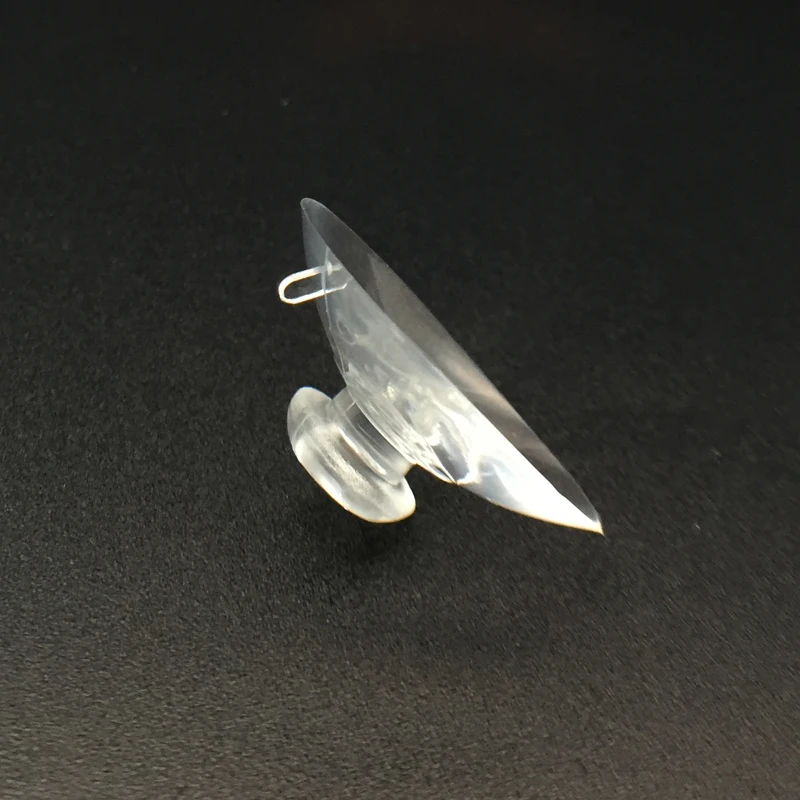 Custom Hot Sale Mushroom Head Transparent Plastic Hooks Vacuum Suction Cups