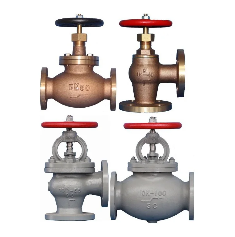 Hot Sale JIS Cast Iron Swing Type Check Valve Use Marine FC 5K 100A