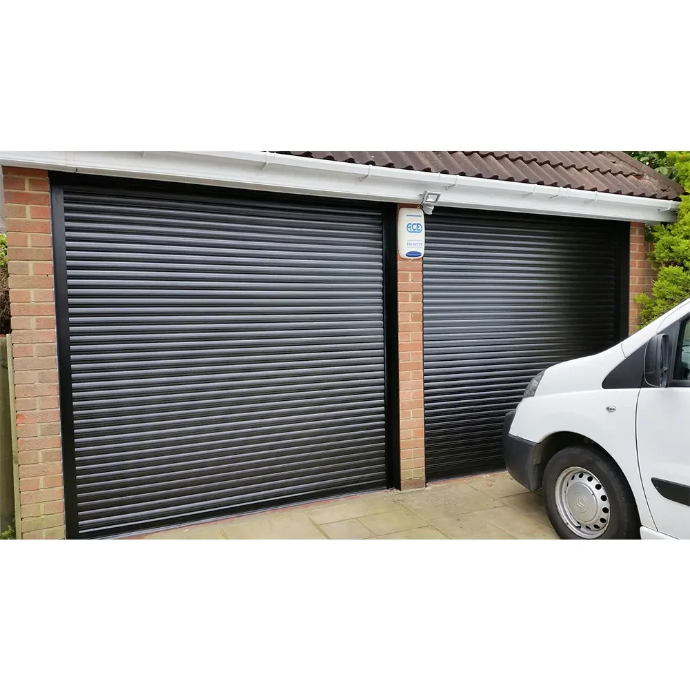 Zhongxiang Roller Shutter Overhead Garage Door with Anti-theft Locking System and Fire-resistant Materials